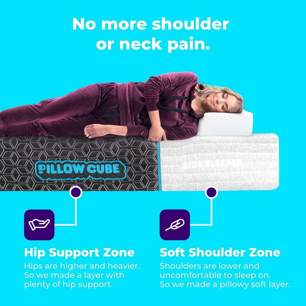 Pillow Cube Deluxe Foam Mattress