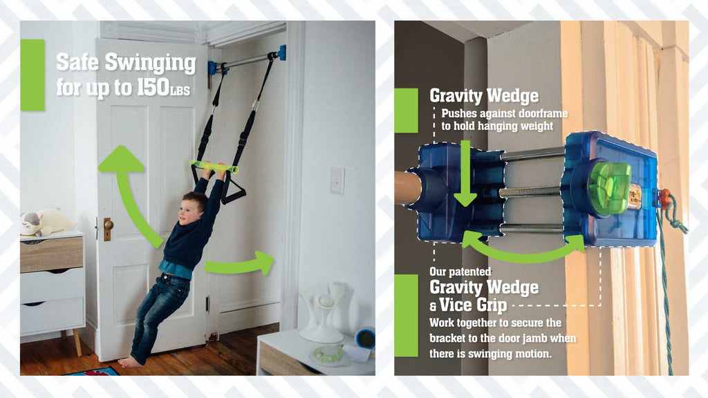 Kidtrix™ Deluxe Doorway Swing Open Box
