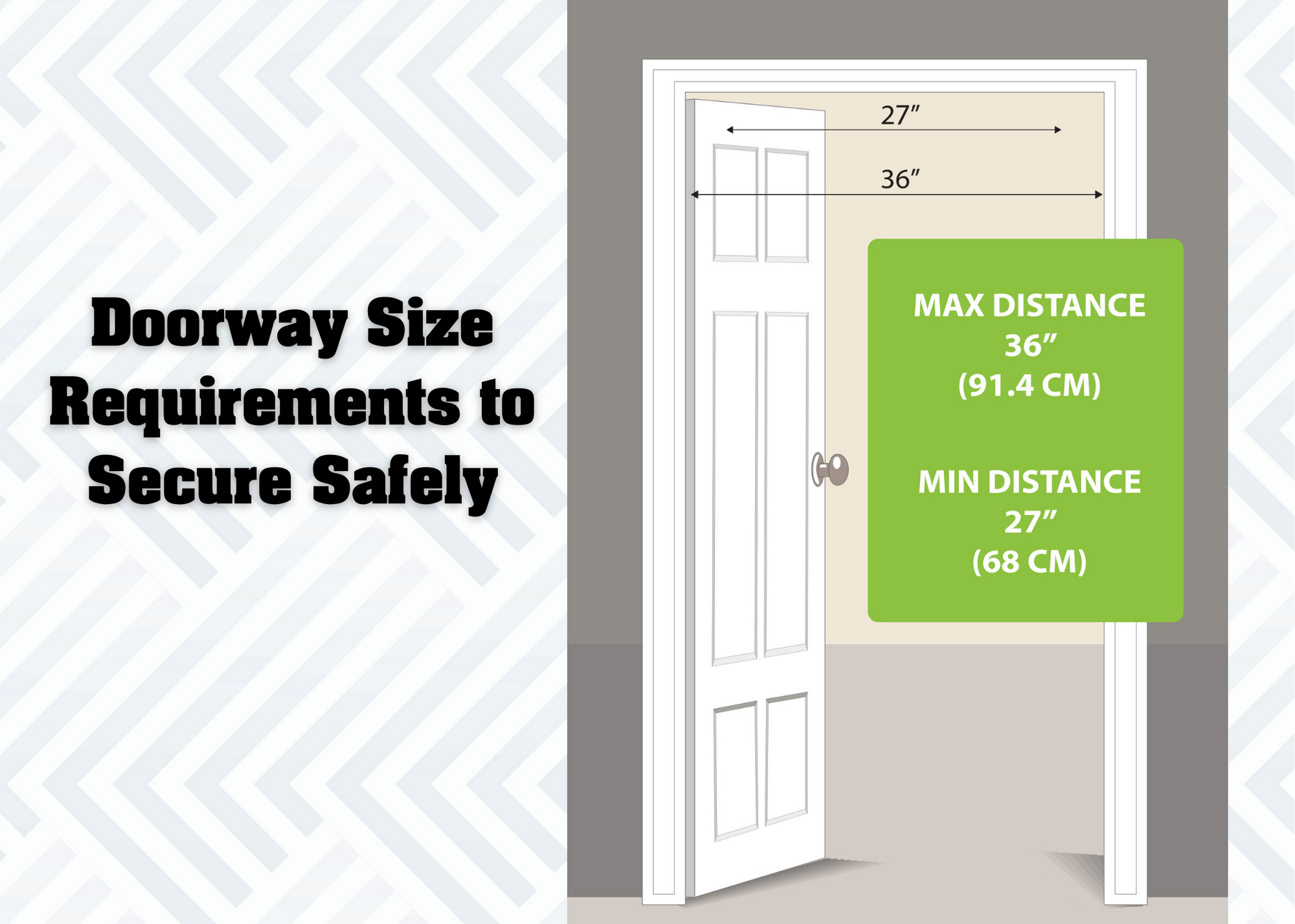 Kidtrix™ Deluxe Doorway Swing Open Box
