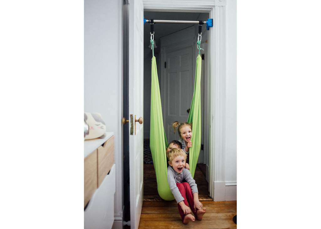 Kidtrix™ Deluxe Doorway Swing Open Box