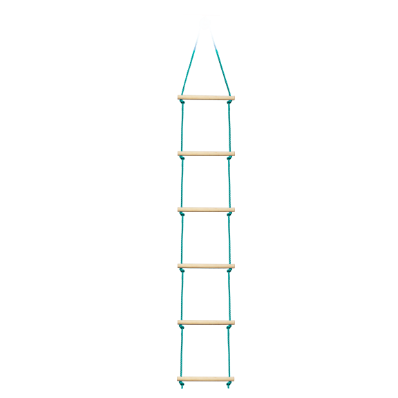 7' Ninja Rope Ladder Open Box